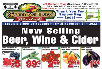 Sun Valley Market Flyer November 18 to 24