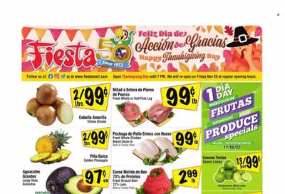 Fiesta Mart (TX) Weekly Ad Flyer Specials November 16 to November 22, 2022