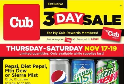 Cub Foods (MN) Weekly Ad Flyer Specials November 17 to November 19, 2022