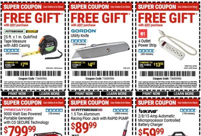 Harbor Freight Weekly Ad Flyer Specials November 18 to November 20, 2022