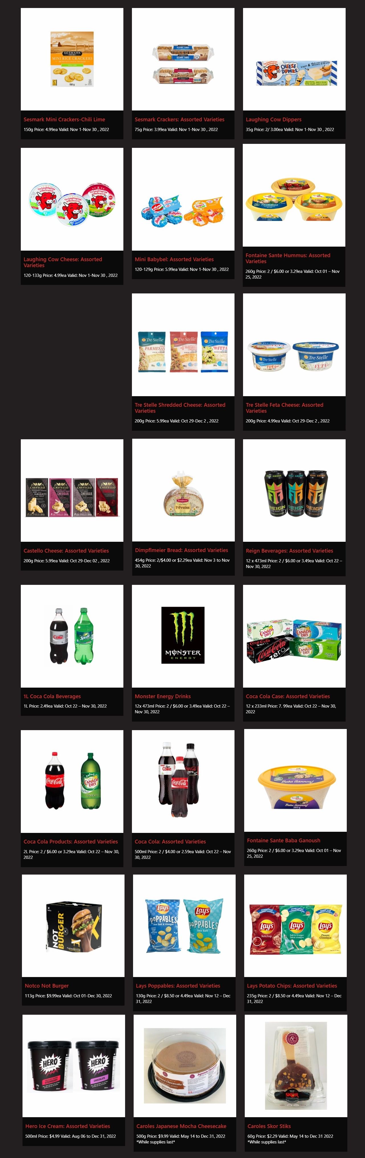 Rabba in-store Deals November 19 to 30
