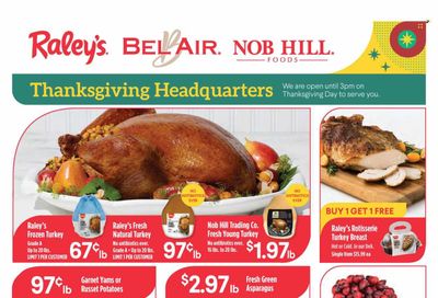 Raley's (CA, NV) Weekly Ad Flyer Specials November 16 to November 24, 2022