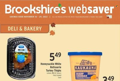 Brookshires (AR, LA, TX) Weekly Ad Flyer Specials November 16 to November 29, 2022