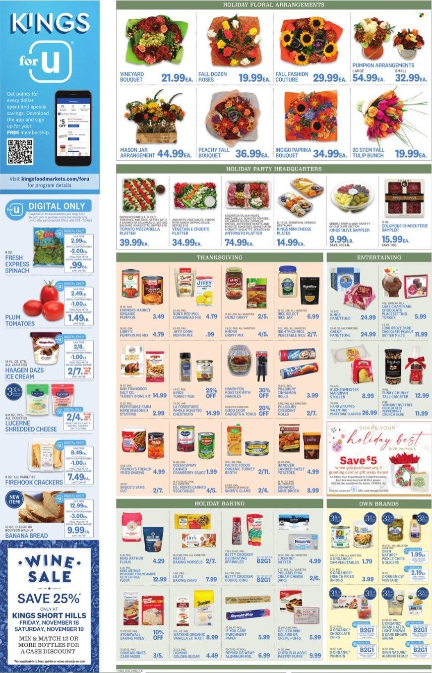 Kings Food Markets (CT, NJ, NY) Weekly Ad Flyer Specials November 18 to November 24, 2022