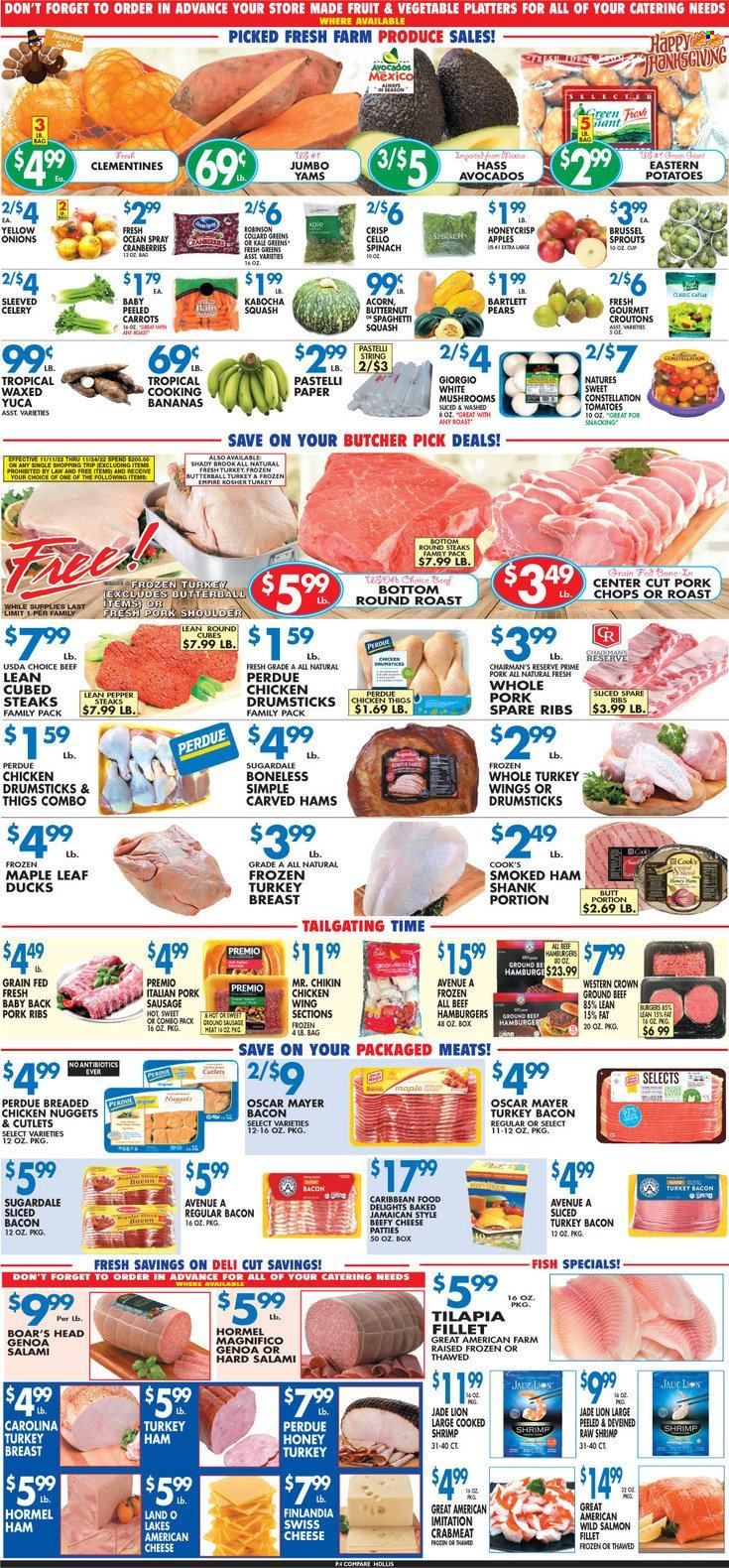 Compare Foods (NY) Weekly Ad Flyer Specials November 18 to November 24, 2022