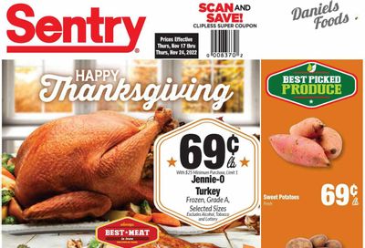 Sentry Foods (WI) Weekly Ad Flyer Specials November 17 to November 24, 2022