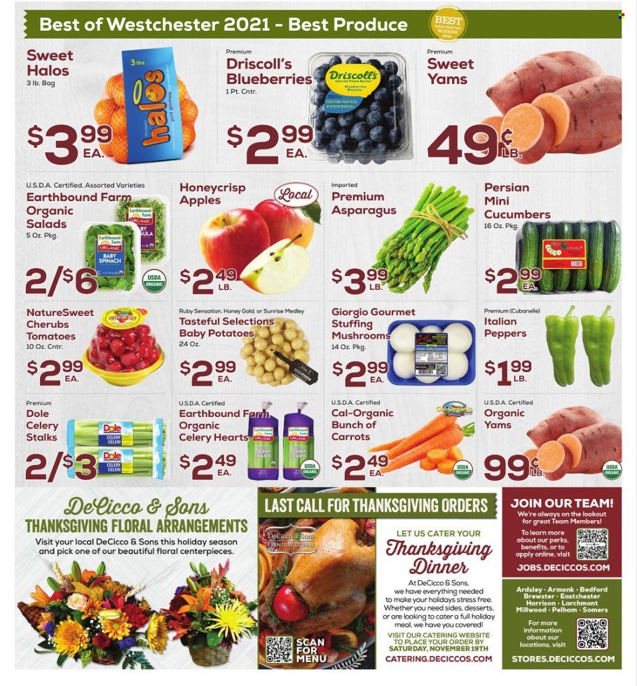 DeCicco & Sons (NY) Weekly Ad Flyer Specials November 18 to November 23, 2022