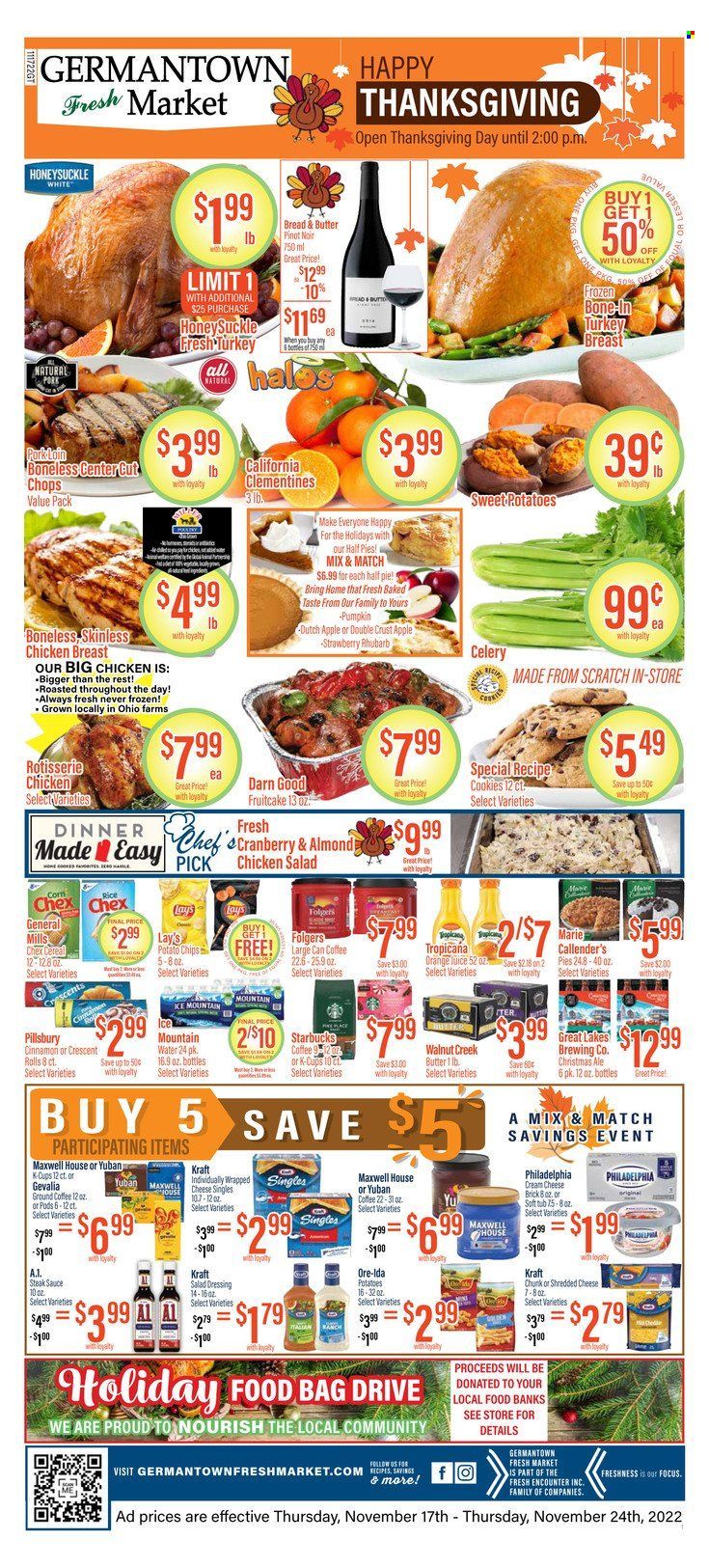 Germantown Fresh Market (OH) Weekly Ad Flyer Specials November 17 to November 24, 2022