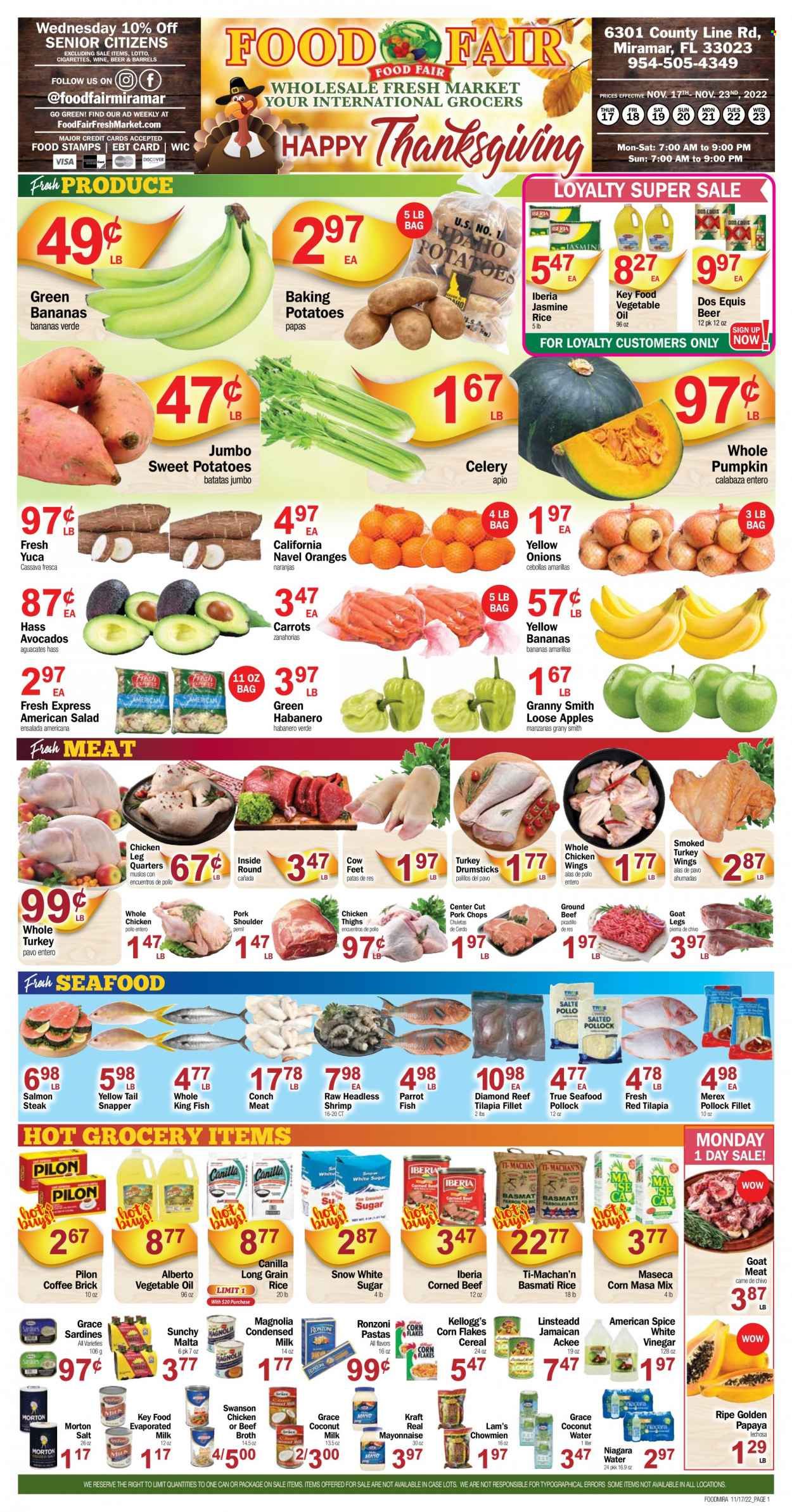 Food Fair Fresh Market (FL) Weekly Ad Flyer Specials November 17 to November 23, 2022