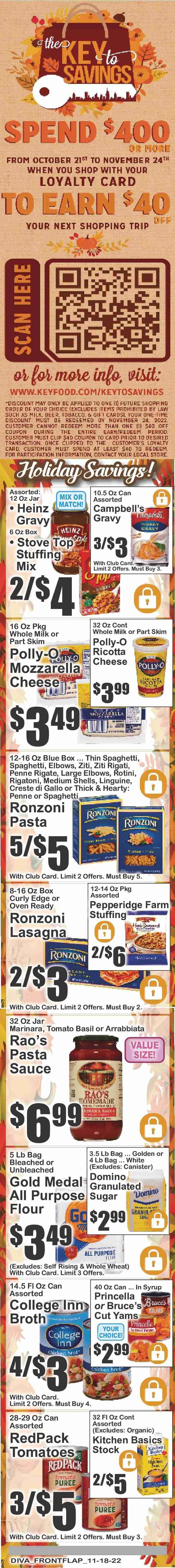 Brooklyn Fare (NY) Weekly Ad Flyer Specials November 18 to November 24, 2022