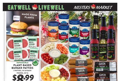Nesters Market Eat Well Live Well Monthly Flyer November 20 to December 31