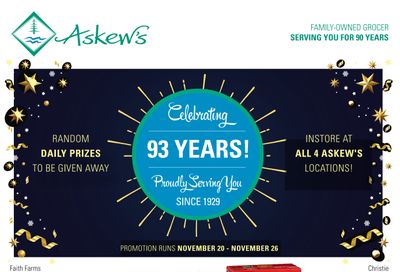 Askews Foods Flyer November 20 to 26