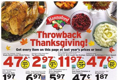 Hannaford (NY) Weekly Ad Flyer Specials November 20 to November 26, 2022