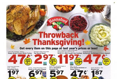 Hannaford (VT) Weekly Ad Flyer Specials November 20 to November 26, 2022