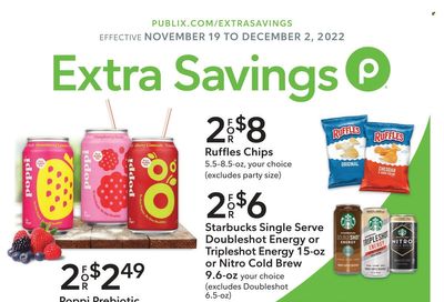 Publix (AL, FL, GA, NC, SC, TN) Weekly Ad Flyer Specials November 19 to December 2, 2022