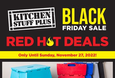 Kitchen Stuff Plus Black Friday Red Hot Deals Flyer November 21 to 27