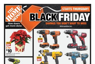 Home Depot (ON) Black Friday Flyer November 24 to 30, 2022