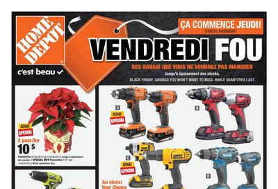 Home Depot (QC) Black Friday Flyer November 24 to 30