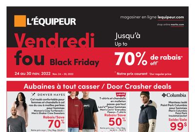 L'Équipeur Black Friday Flyer November 24 to 30