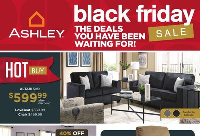 Ashley HomeStore (ON) Black Friday Flyer November 22 to December 5