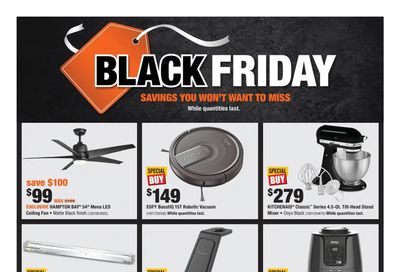 Home Depot (BC) Black Friday Flyer November 24 to 30