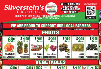 Silverstein's Produce Flyer November 22 to 26