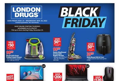 London Drugs Black Friday Flyer November 24 to 30, 2022