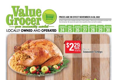 Value Grocer Flyer November 24 to 30