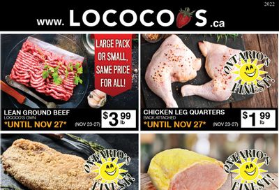 Lococo's Flyer November 23 to 27