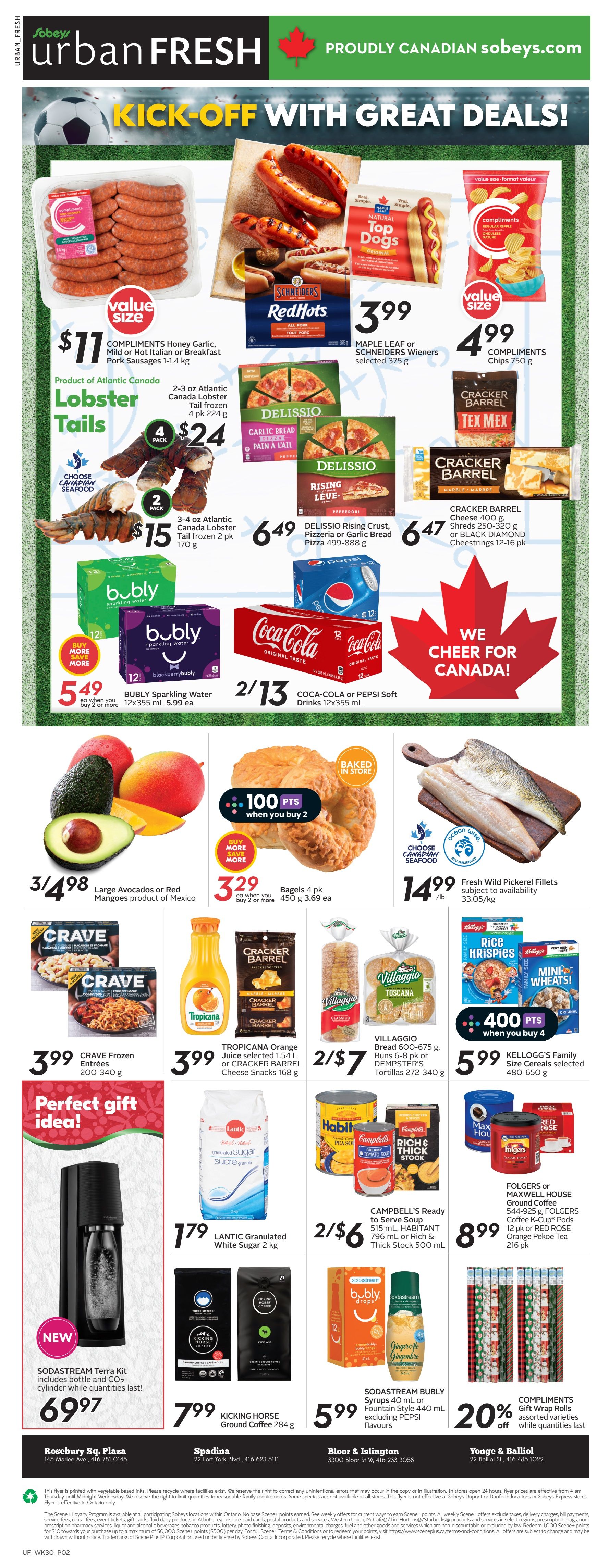 Sobeys Urban Fresh Flyer November 24 to 30
