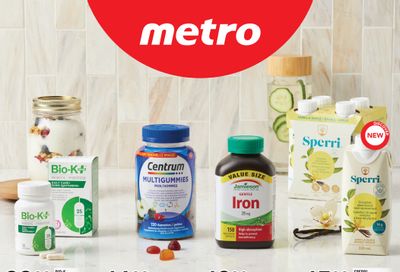 Metro (ON) Because Your Health Matters Flyer November 24 to December 7
