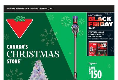 Canadian Tire (Atlantic) Flyer November 24 to December 1