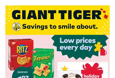 Giant Tiger (Atlantic) Flyer November 23 to 29