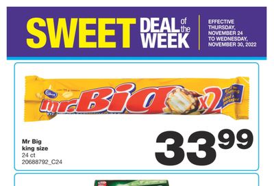 Wholesale Club Sweet Deal of the Week Flyer November 24 to 30