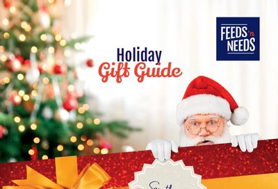 Feeds'n Needs Holiday Gift Guide Flyer November 22 to December 24
