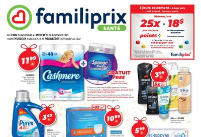 Familiprix Sante Flyer November 24 to 30