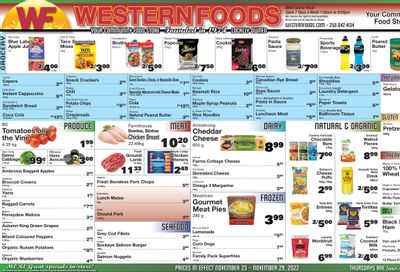 Western Foods Flyer November 23 to 29