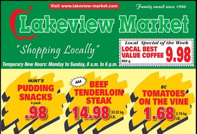 Lakeview Market Flyer April 20 to 26