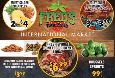 Fred's Farm Fresh Flyer November 23 to 29