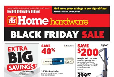 Home Hardware (BC) Flyer November 24 to 30