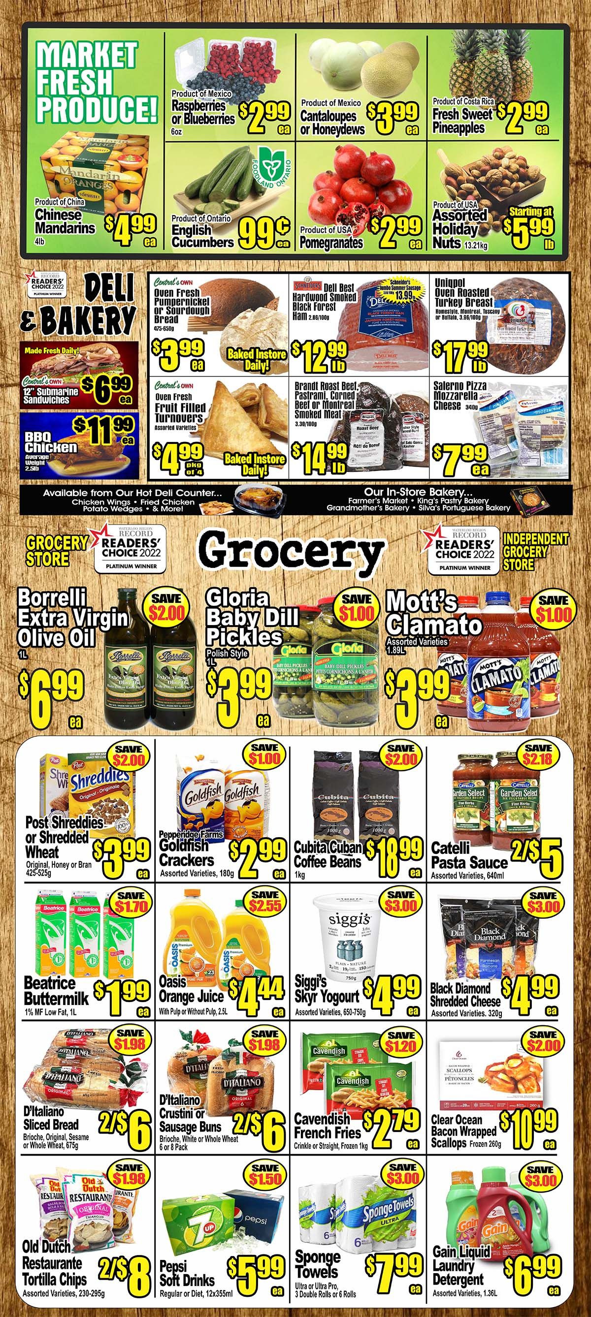 Central Fresh Market Flyer November 24 to December 1