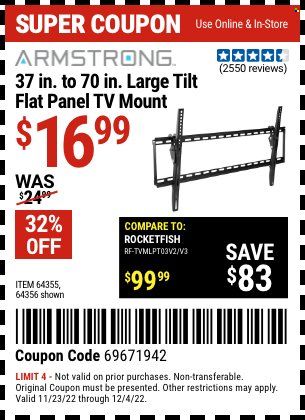 Harbor Freight Weekly Ad Flyer Specials November 23 to December 4, 2022