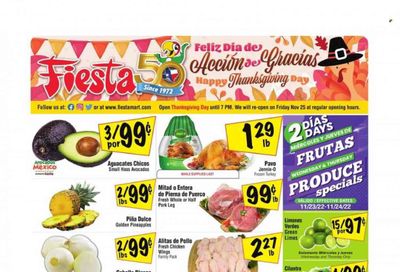 Fiesta Mart (TX) Weekly Ad Flyer Specials November 23 to November 29, 2022