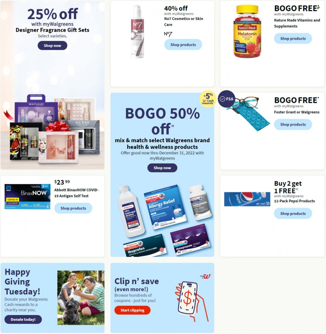 Walgreens Weekly Ad Flyer Specials November 27 to December 3, 2022
