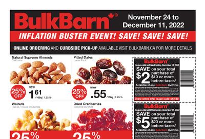 Bulk Barn Flyer November 24 to December 11