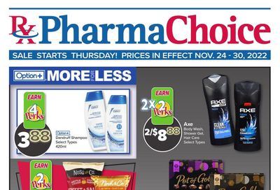 PharmaChoice (BC, AB, SK & MB) Flyer November 24 to 30
