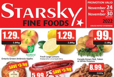 Starsky Foods Flyer November 24 to 30
