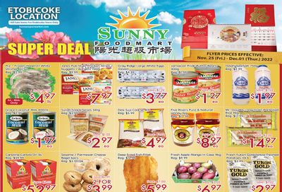 Sunny Foodmart (Etobicoke) Flyer November 25 to December 1