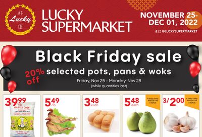 Lucky Supermarket (Edmonton) Flyer November 25 to December 1