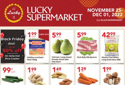 Lucky Supermarket (Winnipeg) Flyer November 25 to December 1